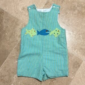 Vintage striped seersucker Jon Jon